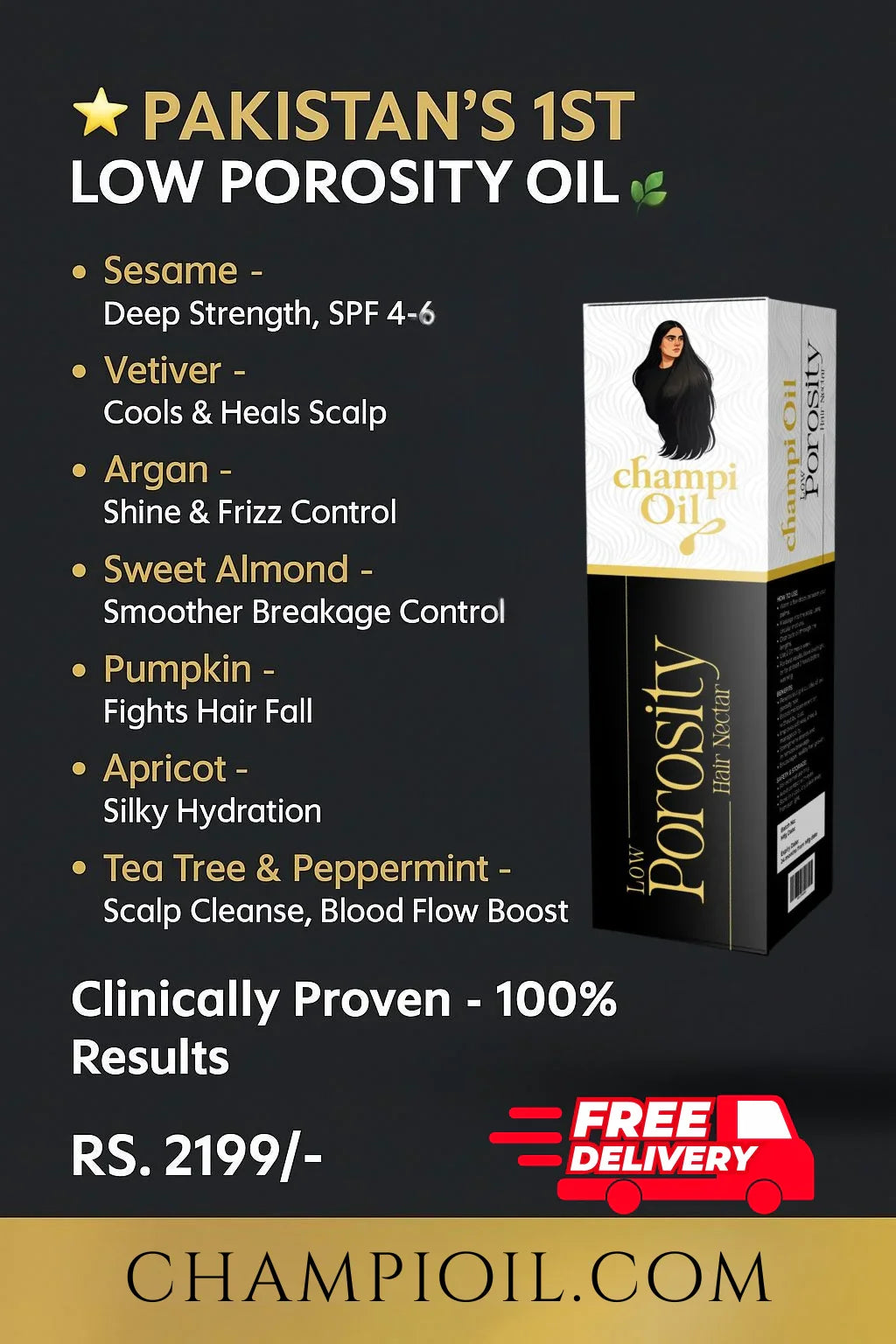 Champi Low Porosity Oil