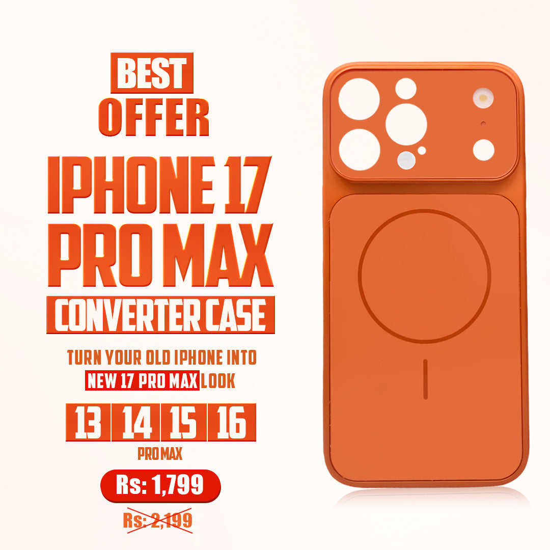 Upgrade iPhone 13, 14, 15, 16 iPhone to iPhone 17 Pro Max Conversion Kit