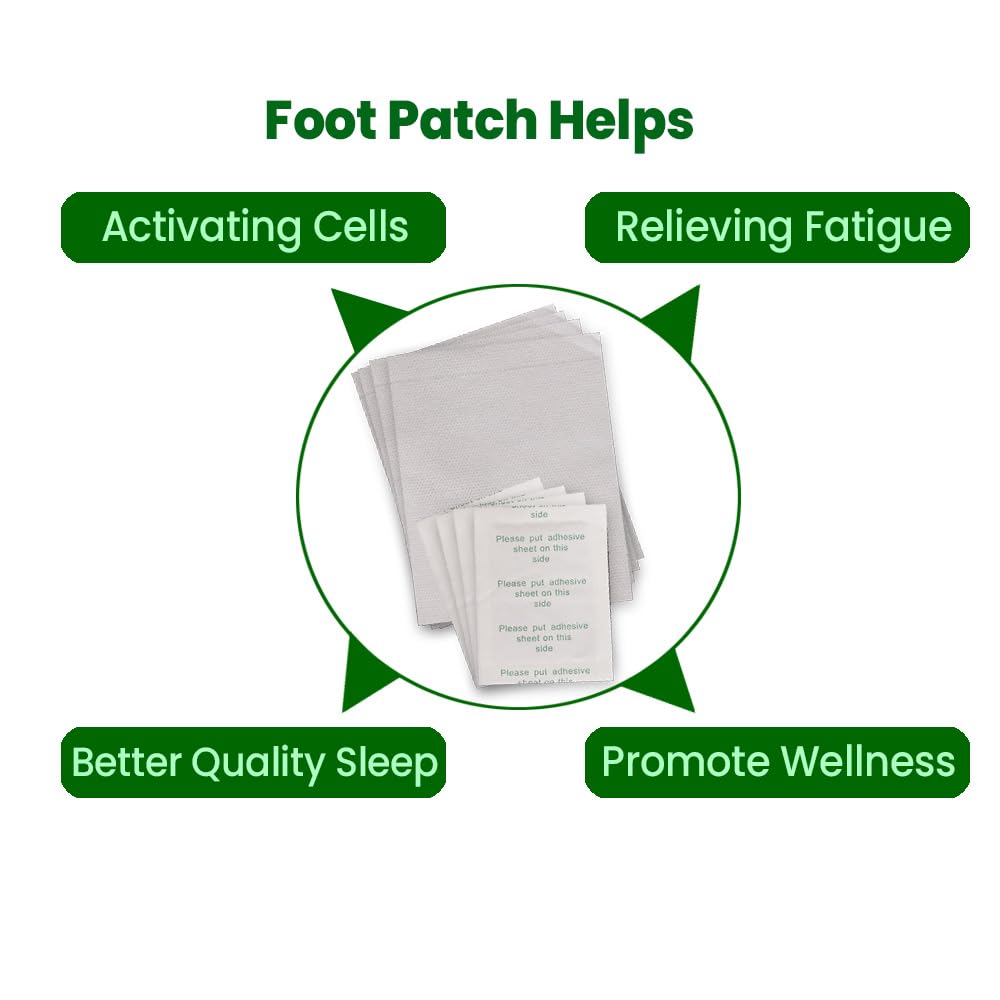 Detox Foot Patches (Pack of 20) | Stress Relief & Better Sleep