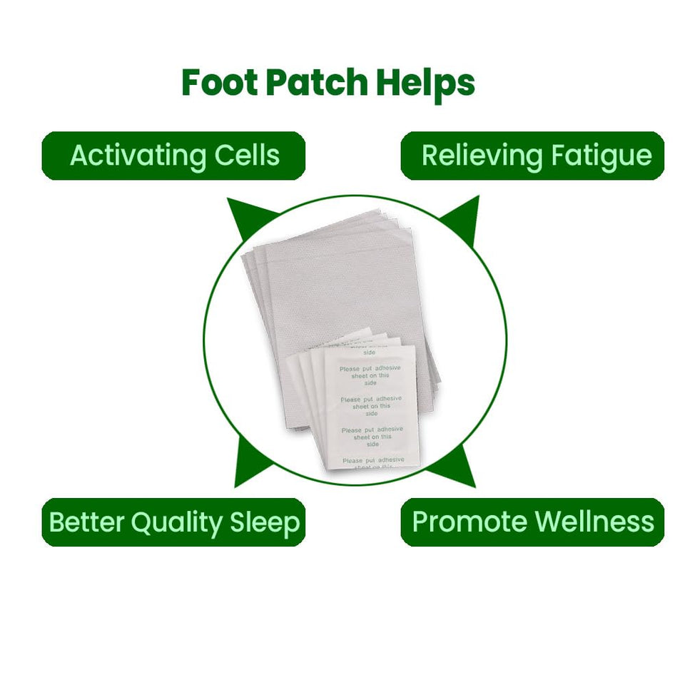 Detox Foot Patches (Pack of 20) | Stress Relief & Better Sleep