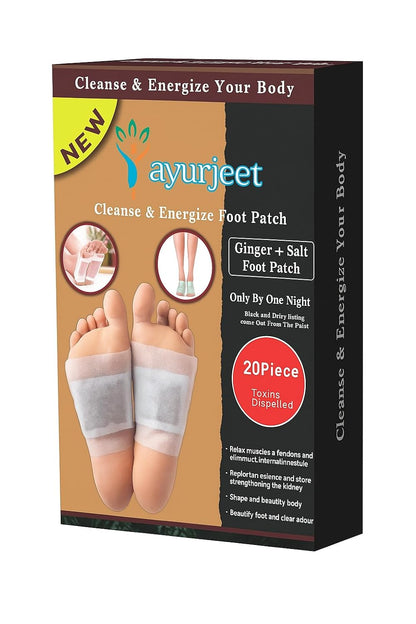 Detox Foot Patches (Pack of 20) | Stress Relief & Better Sleep