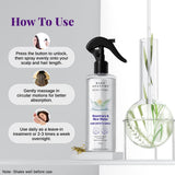 Bare Anatomy Nature x Science Rosemary Water Spray for Hair Growth & Hair Thickness with Rice Water |100% Natural Extract | Soft & Smooth Hair| Controls Hairfall| Non-Greasy & Fast Absorbing | 200 ml