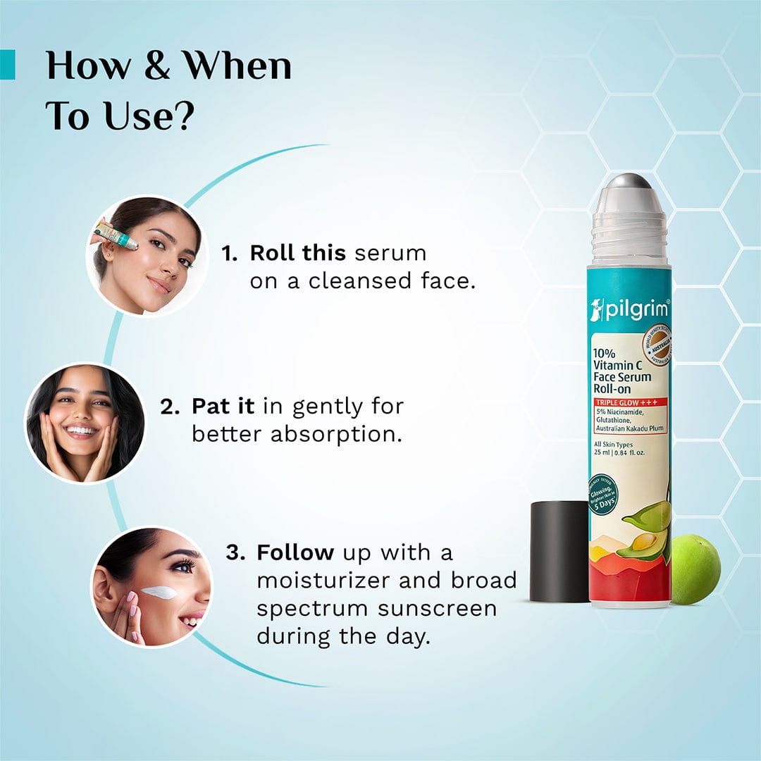 10% Vitamin C Face Serum For Triple Glow+++