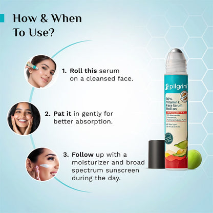 10% Vitamin C Face Serum For Triple Glow+++