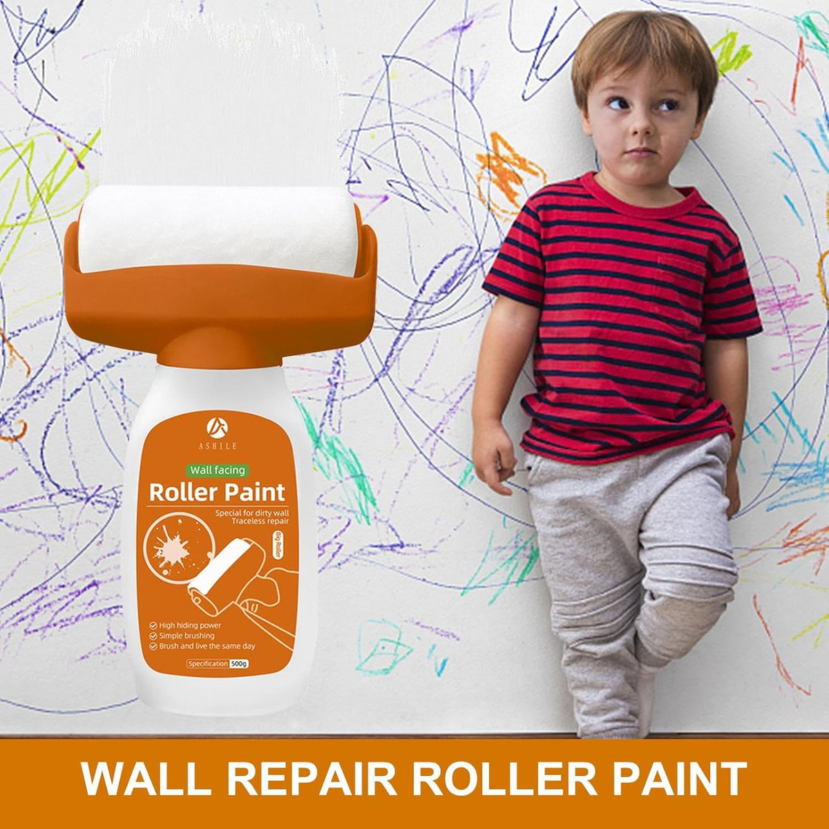 Wall Repairing Brush Roller