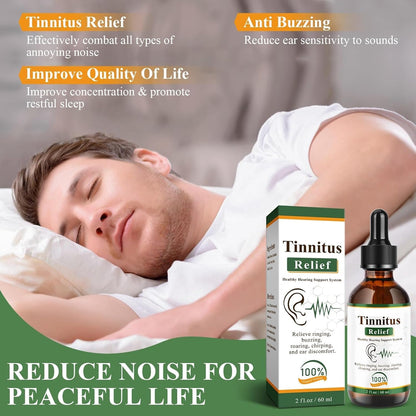 Tinnitus Relief Drops (کان کےتمام مسائل کےلیے) || ORGANIC || SUMMER SALE