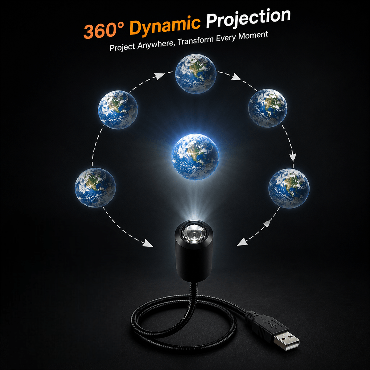 4 in 1 CosmoAura 360° Light