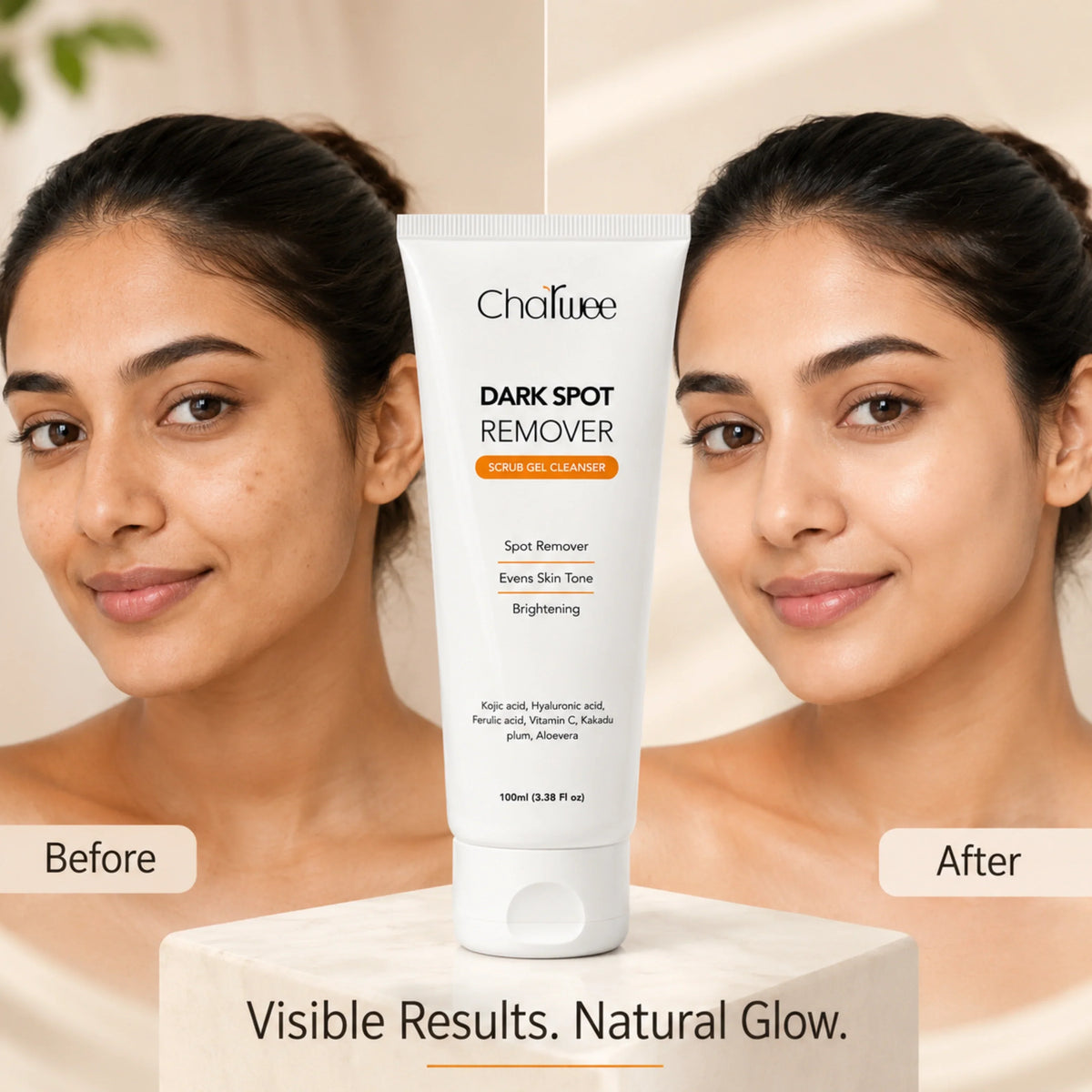Charwee Dark Spot Remover Scrub Gel Cleanser