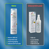 New Ecrin Hair Removal Foaming Spray - Advance Formula with Refreshing Fragrance (200ml)