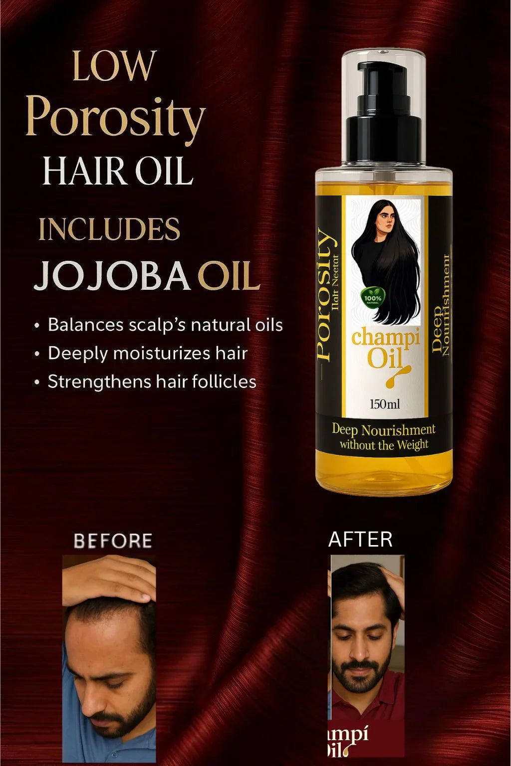 Champi Low Porosity Oil