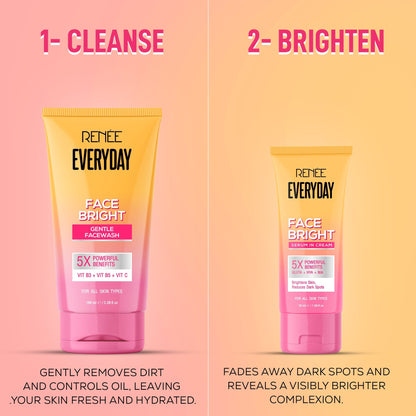RENEE Everyday Face Bright Serum In Cream For Clear, Bright Skin,