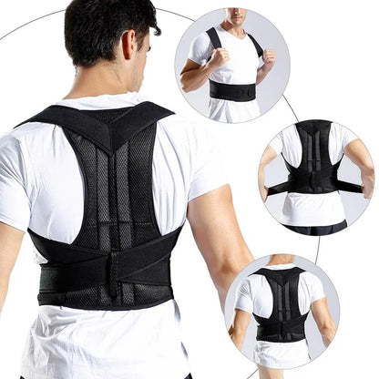 Premium Back Posture Corrector – Adjustable Spine & Shoulder Support