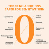 GMEELAN ORANGE EXFOLIATING GEL AND LAZY CREAM