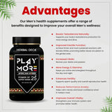 Herbal Deck Immunity Booster Powder for Men, Herbal Enerygy & Stamina Supplements (150 g)