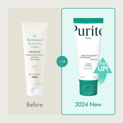 Purito Mighty Bamboo Panthenol Cream 100ml
