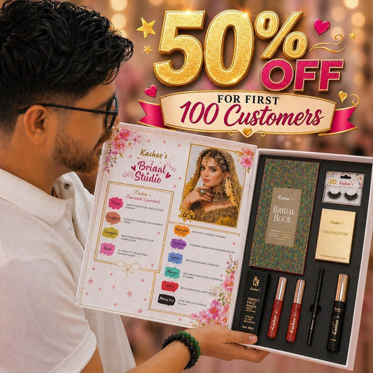 Kashee's Bridal Kit Studio Limited Time Offer All Makeup In Deal