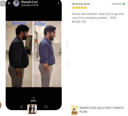Weightloss Solution (1 Months Plan)